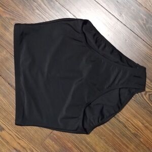 Extra high waisted swim bottoms